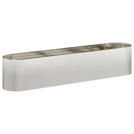 Raised Garden Bed Stainless Steel 200 x 40x 40 cm Raised Garden Bed Stainless Steel 200 x 40x 40 cm