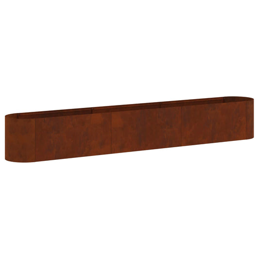 Raised Garden Bed Weathering Steel 280 x 40x 40 cm Raised Garden Bed Weathering Steel 280 x 40x 40 cm