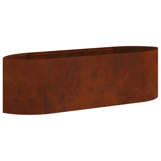 Raised Garden Bed Weathering Steel 140 x 40x 40 cm Steel Raised Garden Bed Weathering Steel 140 x 40x 40 cm Steel