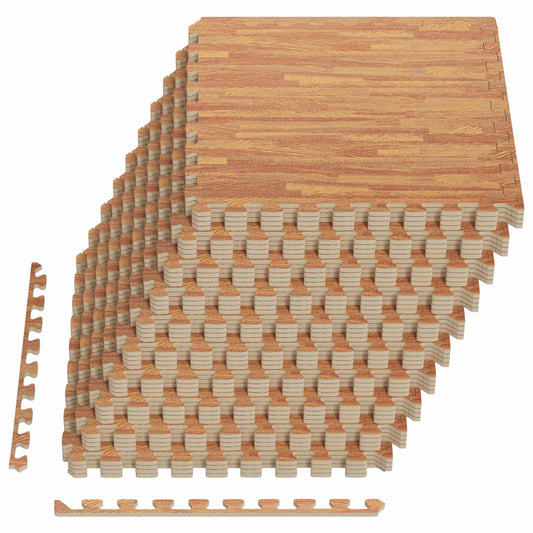 Pool Ground Mat 40 pcs Wood 14.4 m² EVA Foam Pool Ground Mat 40 pcs Wood 14.4 m² EVA Foam
