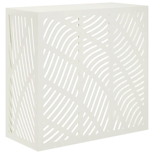 Air Conditioner Cover White 110 x 50 x 105 cm Steel Air Conditioner Cover White 110 x 50 x 105 cm Steel