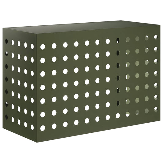 Air Conditioner Cover Olive Green 90 x 40 x 60 cm Steel Air Conditioner Cover Olive Green 90 x 40 x 60 cm Steel