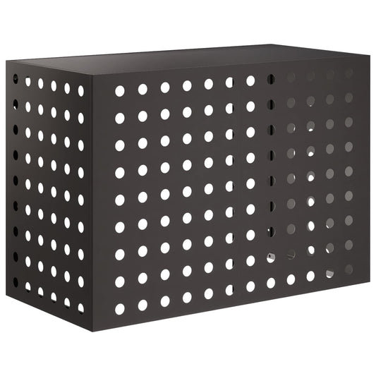 Air Conditioner Cover Black 100 x 50 x 70 cm Steel Air Conditioner Cover Black 100 x 50 x 70 cm Steel