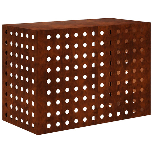 Air Conditioner Cover Rusty 100 x 50 x 70 cm Weathering Steel Air Conditioner Cover Rusty 100 x 50 x 70 cm Weathering Steel