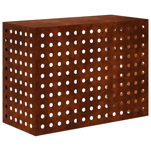 Air Conditioner Cover Rusty 110 x 50 x 80 cm Weathering Steel Air Conditioner Cover Rusty 110 x 50 x 80 cm Weathering Steel