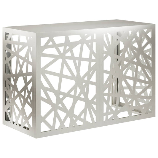 Air Conditioner Cover Silver 90 x 40 x 60 cm Stainless Steel Air Conditioner Cover Silver 90 x 40 x 60 cm Stainless Steel