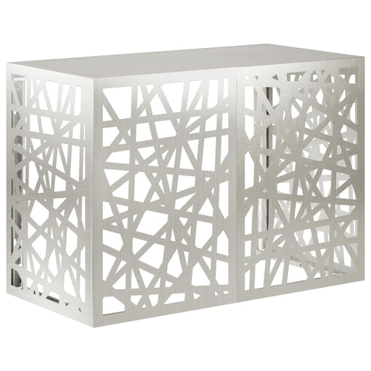 Air Conditioner Cover Silver 100 x 50 x 70 cm Stainless Steel Air Conditioner Cover Silver 100 x 50 x 70 cm Stainless Steel