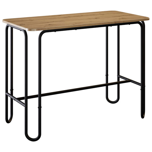Dining Table 100 x 50 x 75 cm Engineered Wood Artisan Oak Dining Table 100 x 50 x 75 cm Engineered Wood Artisan Oak