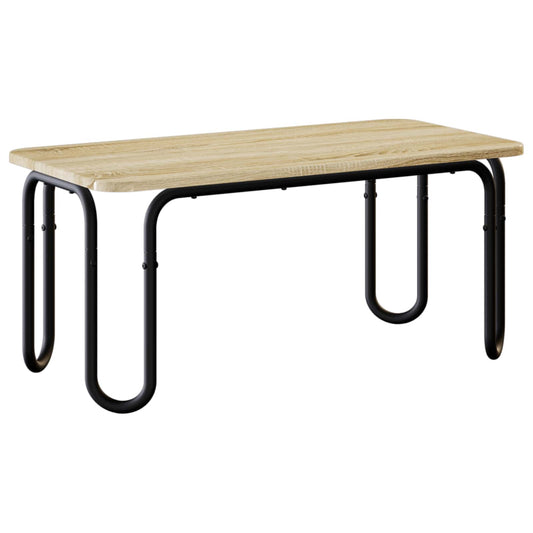 Coffee Table Sonoma Oak 100 x 50 x 45 cm Engineered Wood Coffee Table Sonoma Oak 100 x 50 x 45 cm Engineered Wood