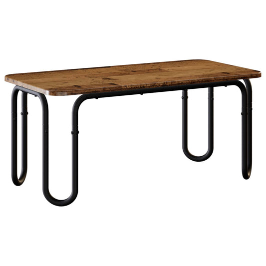 Coffee Table Old Wood 100 x 50 x 45 cm Engineered Wood Coffee Table Old Wood 100 x 50 x 45 cm Engineered Wood