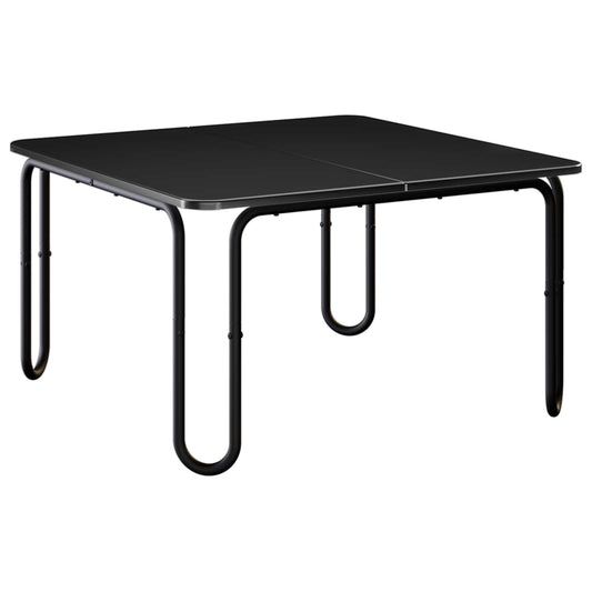 Coffee Table Black 79.5 x 79.5 x 45 cm Engineered Wood Coffee Table Black 79.5 x 79.5 x 45 cm Engineered Wood