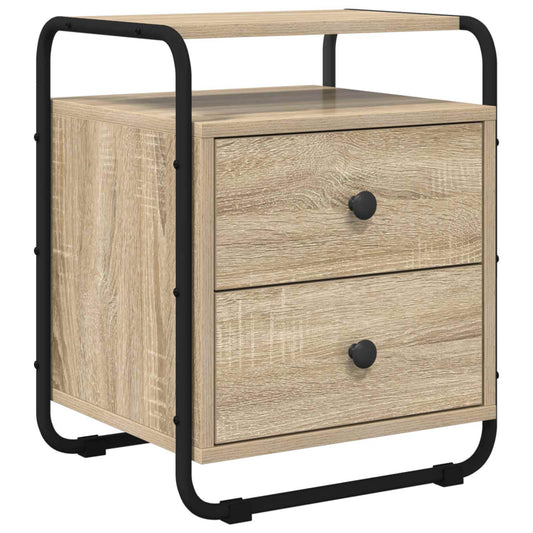 Bedside Cabinet Sonoma Oak 40 x 36.5 x 50 cm Engineered Wood Bedside Cabinet Sonoma Oak 40 x 36.5 x 50 cm Engineered Wood
