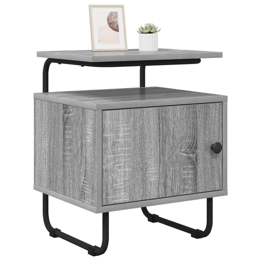 Bedside Cabinet 2 pcs Grey Sonoma 40 x 36.5 x 50 cm Bedside Cabinet 2 pcs Grey Sonoma 40 x 36.5 x 50 cm