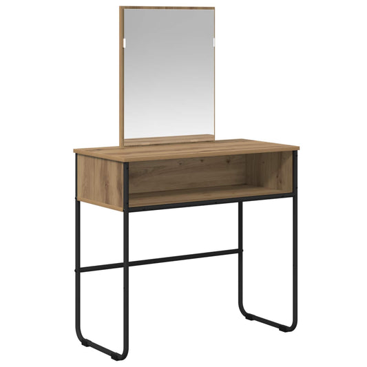 Dressing Table Artisan Oak 81 x 40 x 131 cm Engineered Wood Dressing Table Artisan Oak 81 x 40 x 131 cm Engineered Wood