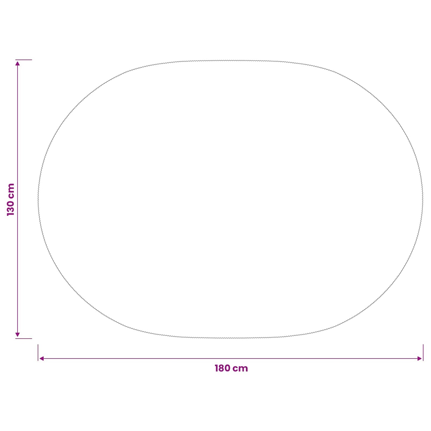 Table Cloth 5 pcs Oval Dark Green 130 x 180 cm Polyester