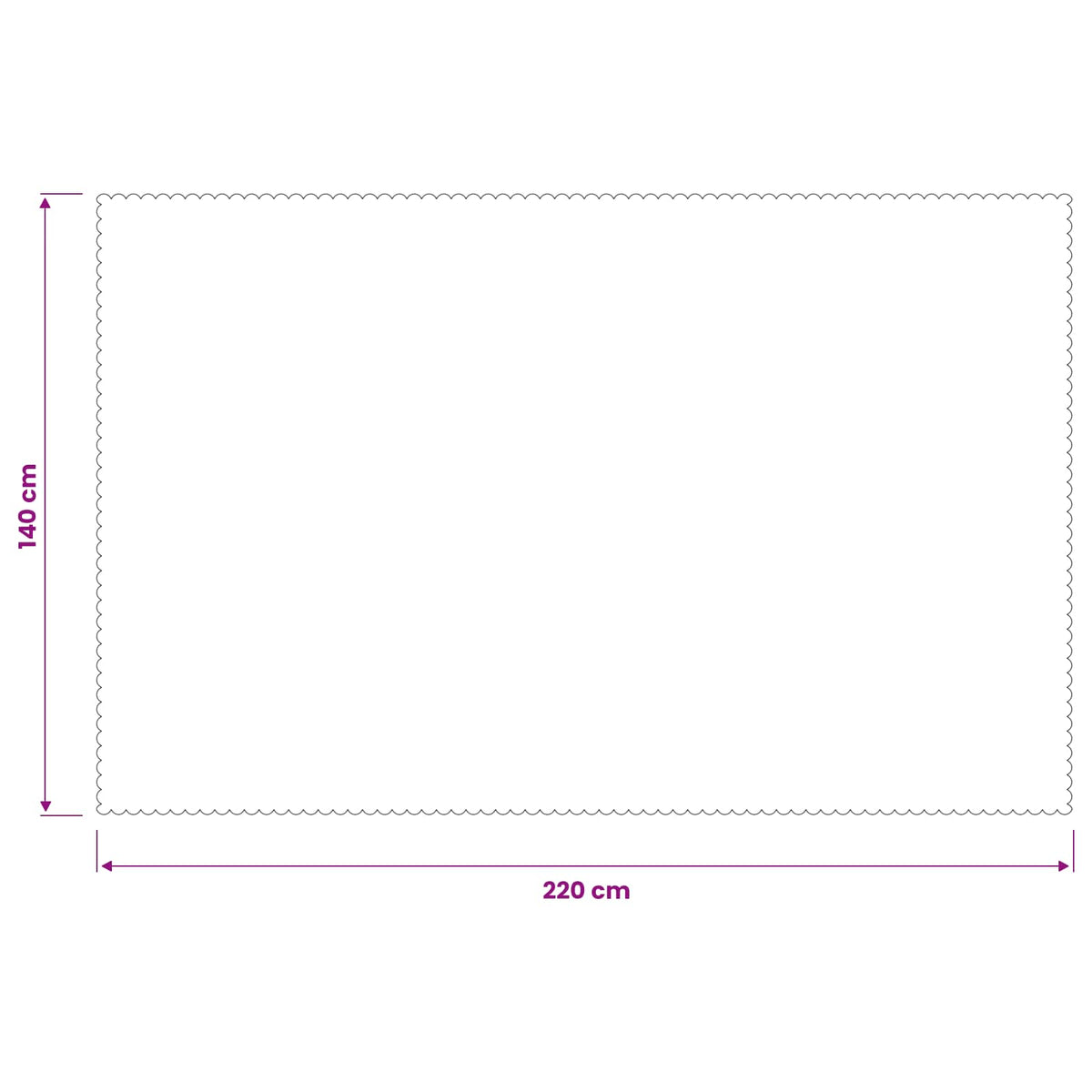 Table Cloth 5 pcs Rectangular Wine Red 140 x 220 cm
