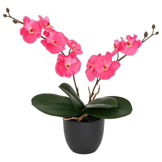 Artificial Orchid Plant Red 36 x 10 x 30 cm Fabric, PE and PEVA Artificial Orchid Plant Red 36 x 10 x 30 cm Fabric, PE and PEVA