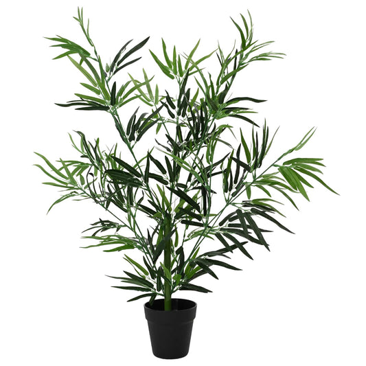 Artificial Bambo Tree Green 90 x 14 x 80 cm Fabric and Bamboo Artificial Bambo Tree Green 90 x 14 x 80 cm Fabric and Bamboo