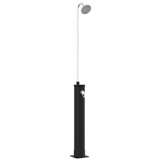 Solar Shower with Shower Head 20 L PVC, ABS, Zinc Alloy Black Solar Shower with Shower Head 20 L PVC, ABS, Zinc Alloy Black