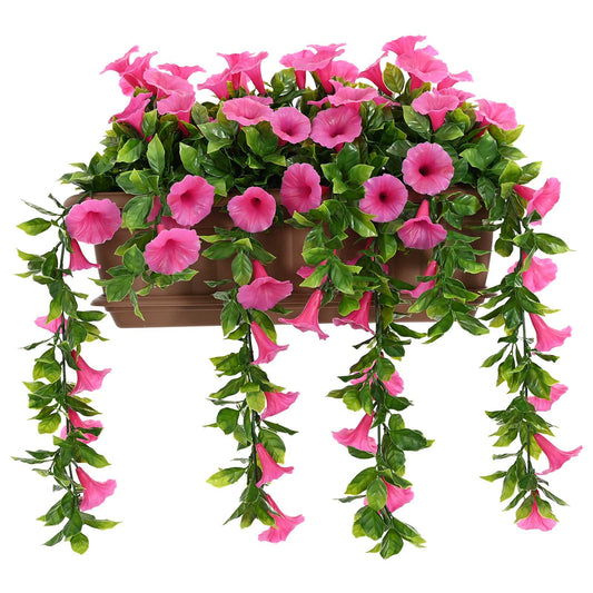 Artificial Flowers Purple Red 55 x 20 x 55 cm PE and Steel Artificial Flowers Purple Red 55 x 20 x 55 cm PE and Steel