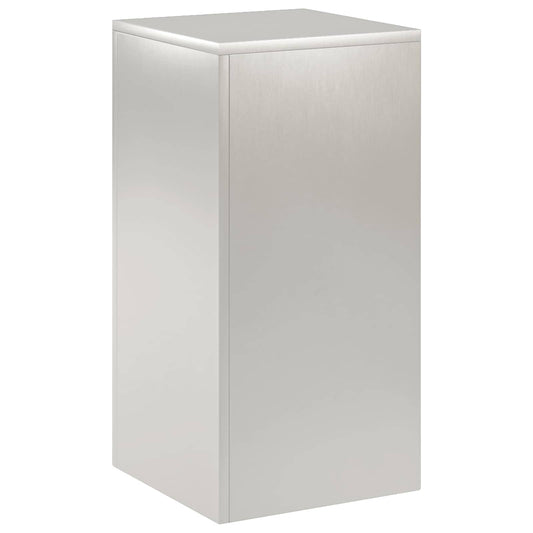 Plant Stand Silver 30 x 30 x 60 cm Steel Plant Stand Silver 30 x 30 x 60 cm Steel