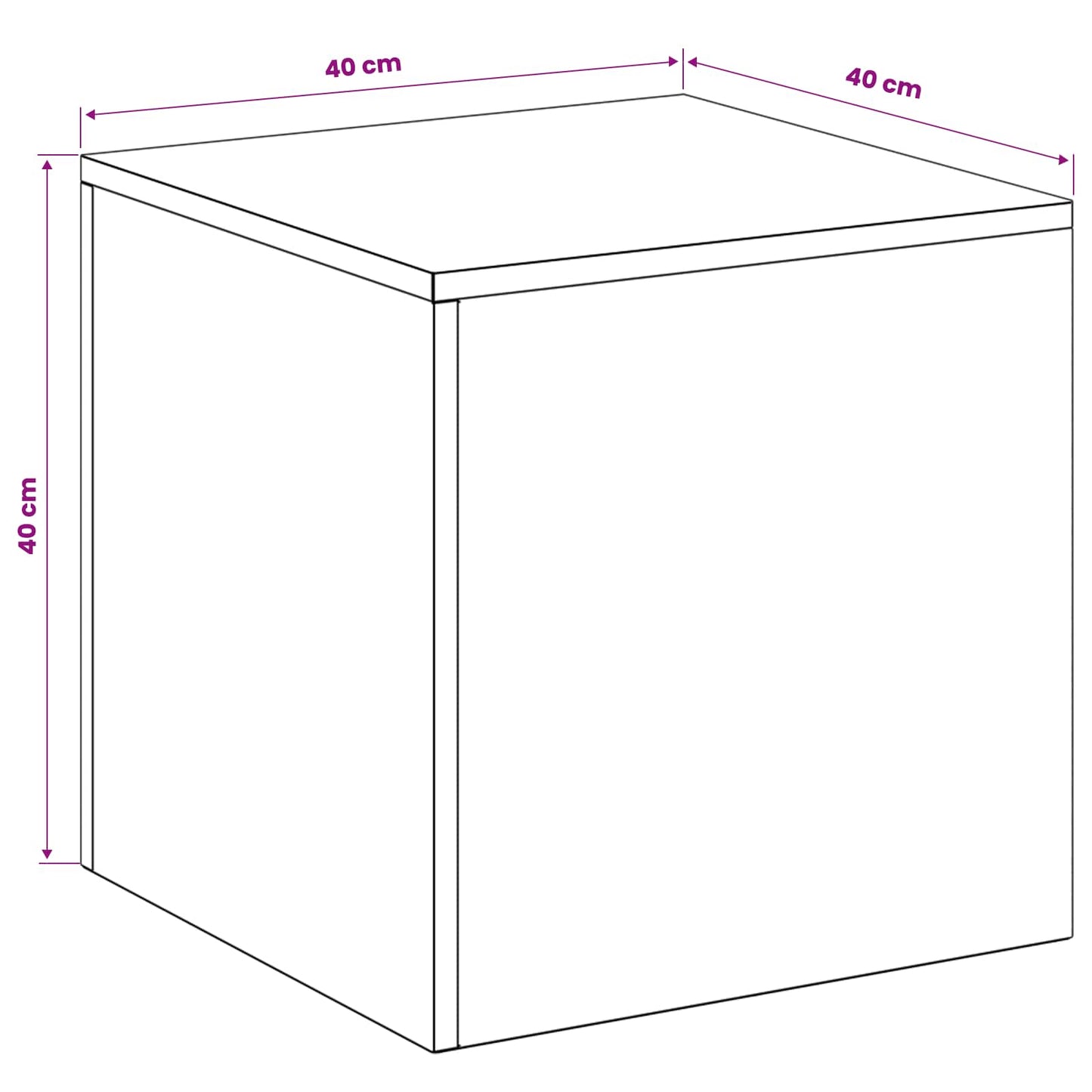 Plant Stand 2 pcs Silver 40 x 40 x 40 cm Stainless Steel