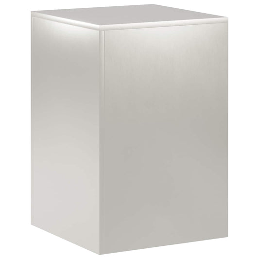 Plant Stand Silver 40 x 40 x 60 cm Steel Plant Stand Silver 40 x 40 x 60 cm Steel