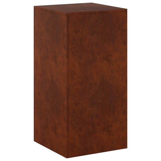 Plant Stand Rusty 40 x 40 x 80 cm Weathering Steel Plant Stand Rusty 40 x 40 x 80 cm Weathering Steel