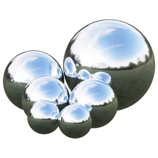 Mirror Ball 6 pcs Ø 15 cm Silver Stainless Steel 201 Mirror Ball 6 pcs Ø 15 cm Silver Stainless Steel 201