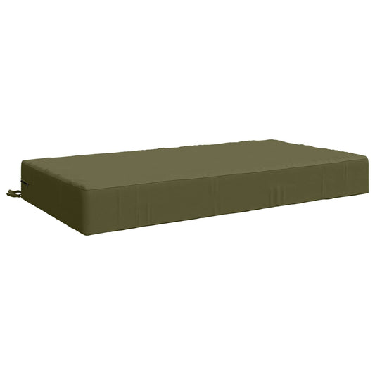 Seat Cushion SOEST 100% Polyester Olive green 120 x 80 x 15 cm Seat Cushion SOEST 100% Polyester Olive green 120 x 80 x 15 cm