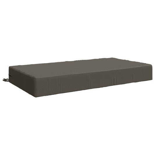 Seat Cushion SOEST 100% Polyester Grey 120 x 80 x 15 cm Seat Cushion SOEST 100% Polyester Grey 120 x 80 x 15 cm