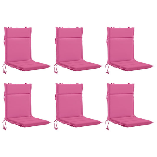 6-Piece High Back Chair Cushions GEMERT 6 pcs 100% Polyester 6-Piece High Back Chair Cushions GEMERT 6 pcs 100% Polyester