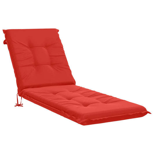 Sunlounger Cushion GEMERT 100% Polyester Red 190 x 60 x 9 cm Sunlounger Cushion GEMERT 100% Polyester Red 190 x 60 x 9 cm