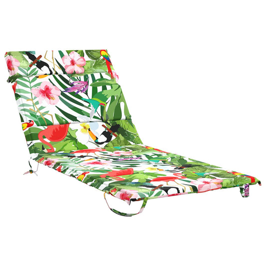 Sunlounger Cushion GEMERT 100% Polyester Multicolour Sunlounger Cushion GEMERT 100% Polyester Multicolour