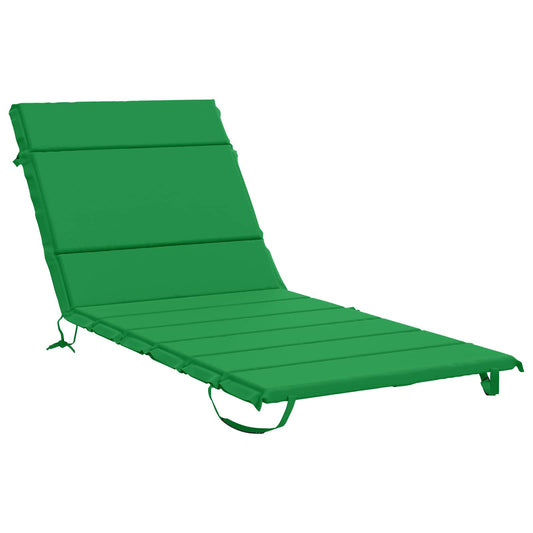 Sunlounger Cushion GEMERT 100% Polyester Green 200 x 80 x 3 cm Sunlounger Cushion GEMERT 100% Polyester Green 200 x 80 x 3 cm