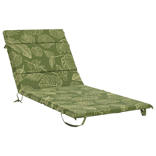 Sunlounger Cushion GEMERT 100% Polyester Leaf Design Sunlounger Cushion GEMERT 100% Polyester Leaf Design
