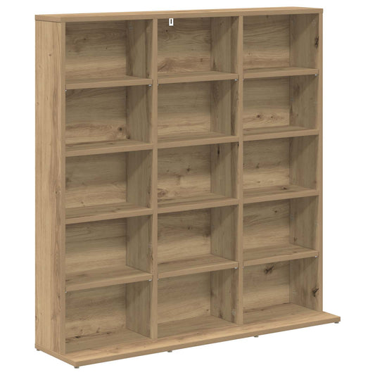 CD Cabinet Artisan Oak 96 x 23.5 x 97.5 cm Engineered Wood CD Cabinet Artisan Oak 96 x 23.5 x 97.5 cm Engineered Wood