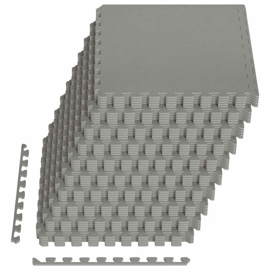 Floor Mats 50 pcs Grey 18 m² EVA Foam Floor Mats 50 pcs Grey 18 m² EVA Foam