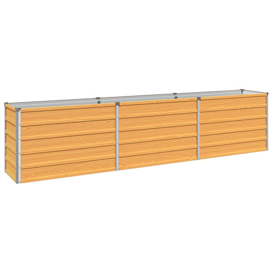Raised Garden Bed Natural 240 x 40 x 55 cm cold-rolled steel Raised Garden Bed Natural 240 x 40 x 55 cm cold-rolled steel
