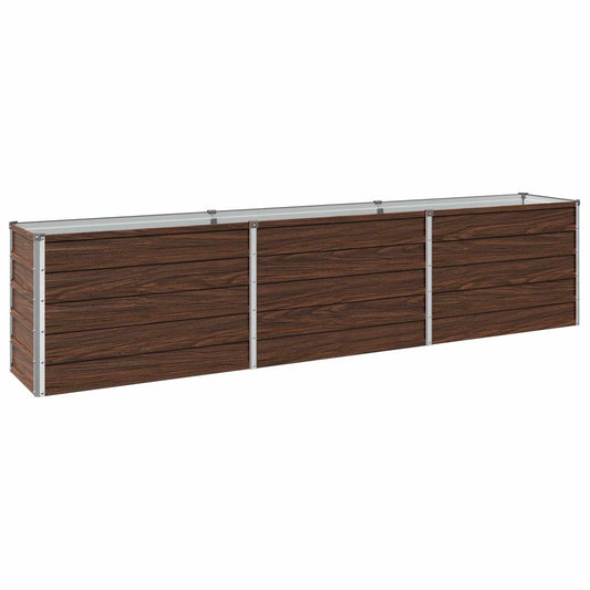Raised Garden Bed Black 240 x 40 x 55 cm cold-rolled steel Raised Garden Bed Black 240 x 40 x 55 cm cold-rolled steel