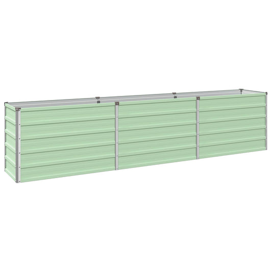 Raised Garden Bed Pastel Green 240 x 40 x 55 cm Raised Garden Bed Pastel Green 240 x 40 x 55 cm