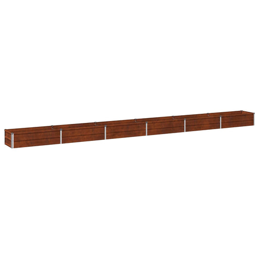 Raised Garden Bed Rusty 480 x 40 x 24 cm corton Raised Garden Bed Rusty 480 x 40 x 24 cm corton