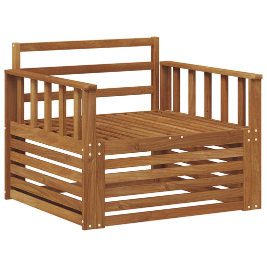 2 pcs Outdoor Sofa Natural 2 pcs Outdoor Sofa Natural