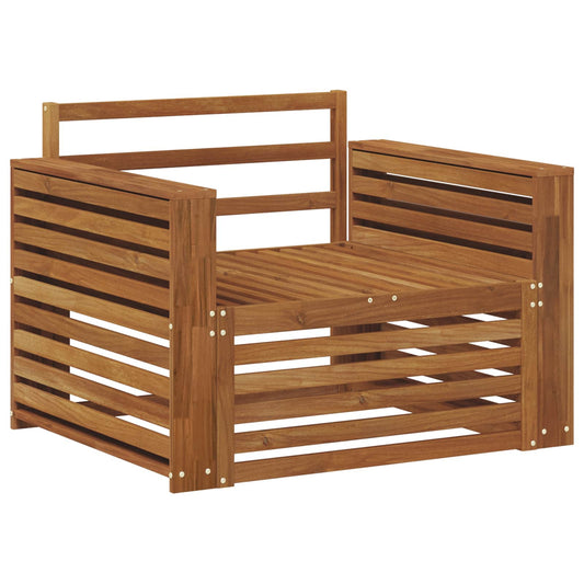 2 pcs Outdoor Sofa Natural 2 pcs Outdoor Sofa Natural