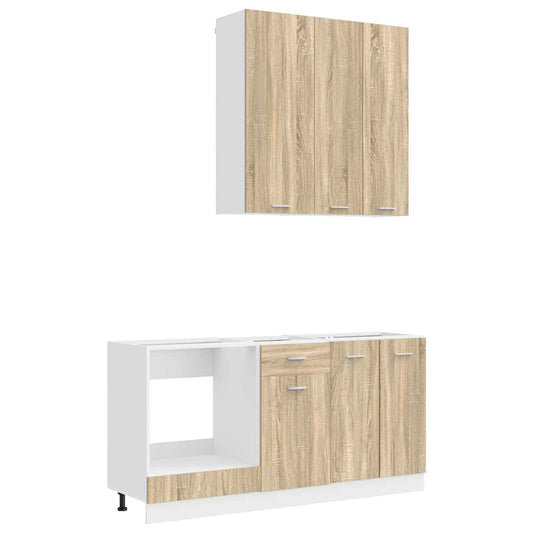 Kitchen Unit LYON 5 pcs Sonoma Oak Engineered Wood Kitchen Unit LYON 5 pcs Sonoma Oak Engineered Wood