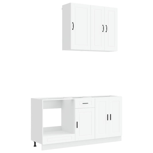 Kitchen Unit PORTO 5 pcs White Engineered Wood Kitchen Unit PORTO 5 pcs White Engineered Wood