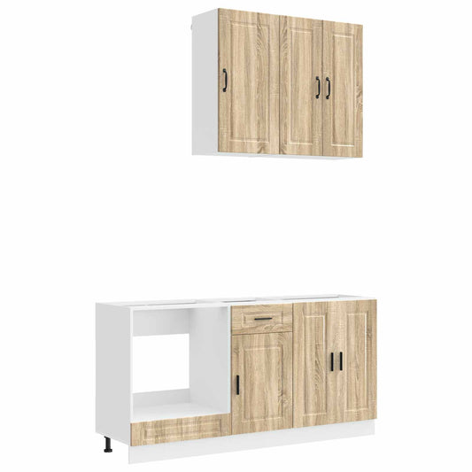 Kitchen Unit PORTO 5 pcs Sonoma Oak Engineered Wood Kitchen Unit PORTO 5 pcs Sonoma Oak Engineered Wood