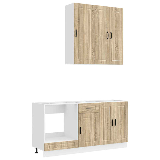 Kitchen Unit PORTO 5 pcs Sonoma Oak Engineered Wood Kitchen Unit PORTO 5 pcs Sonoma Oak Engineered Wood
