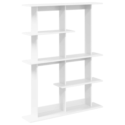 Wall Shelf White 102 x 20 x 130 cm Engineered Wood Wall Shelf White 102 x 20 x 130 cm Engineered Wood