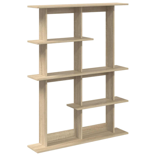 Wall Shelf Sonoma Oak 102 x 20 x 130 cm Engineered Wood Wall Shelf Sonoma Oak 102 x 20 x 130 cm Engineered Wood